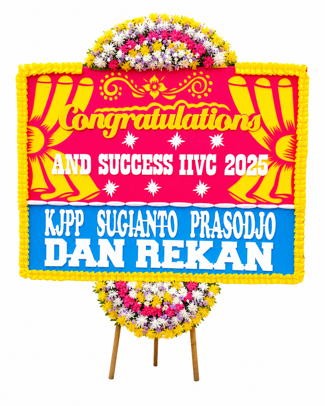 Bunga Papan Congratulations besar c03